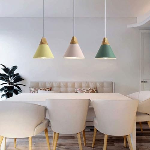 Lámpara colgante E27 de techo minimalista y accesorios decorativos 2