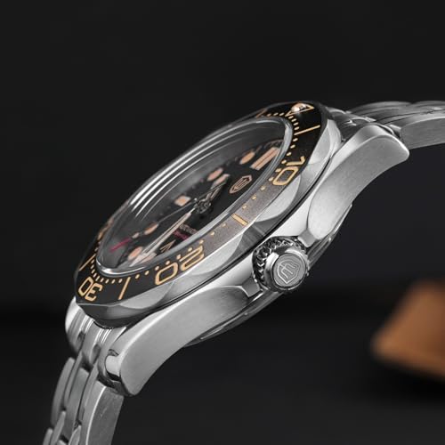 Image of watchdives NH35 Automatic Watches, WD007ST NTTD Dive Watch 39mm Domed Sapphire Crystal Wristwatch 200m Waterproof Watch for Men