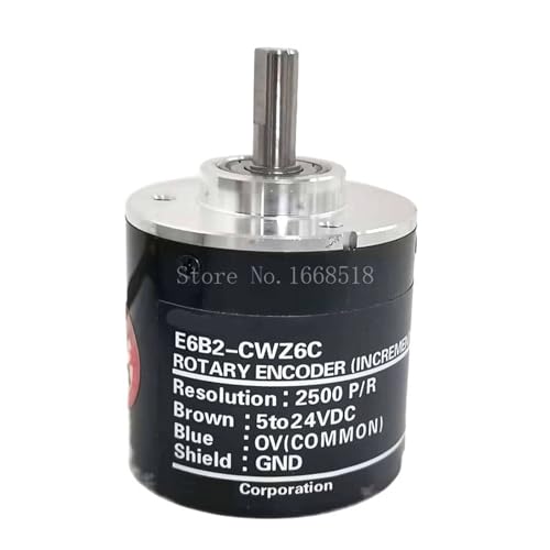 Codeur rotatif optique E6B2-CWZ6C résout les erreurs d'alignement mécanique 5V
