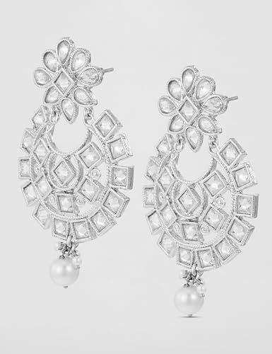 Image of Rubans Choker Necklace Set Kundan Traditional Stylish Jewellery Gift for Women & Girls