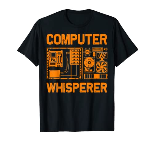 Funny Computer Geek Tech Nerd Gift Hombres Mujeres Cool Support Camiseta