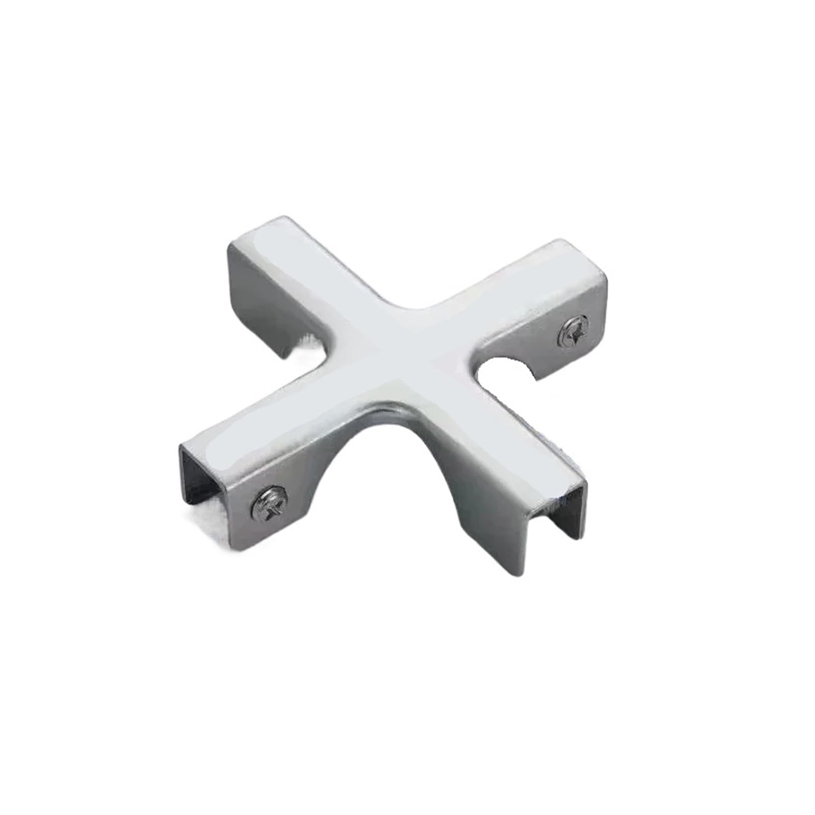 Code d'angle forme L et clip de verre en acier inoxydable pour réparer un meuble instable