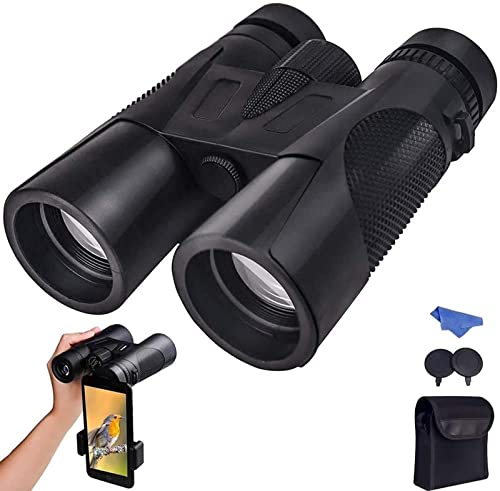 Binoculares para adultos 12x42 impermeables con lente HD miniatura 1