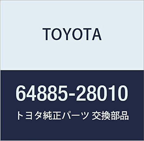 Toyota Genuine Parts Back Window Glass Channel RH Light/Town Ace NOAH V Part Number 64885-28020