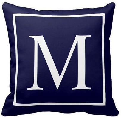 navy blue pillows amazon