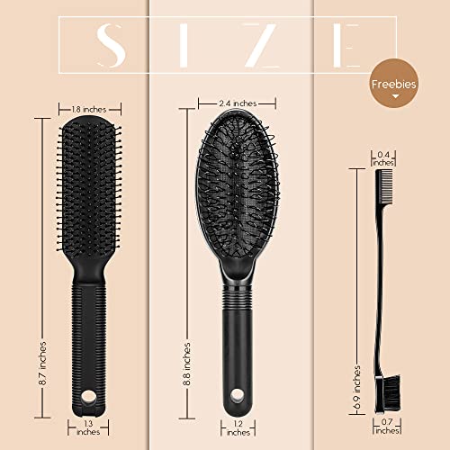 Dreamlover Wig Brush For Synthetic Wigs, Synthetic Wig Brush For Human Hair, Wig Comb For Lace Front, 4 Pieces #TOP2