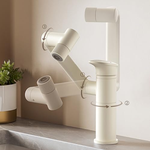 Mitigeur évier rabattable avec 2 types de jets pour robinet cuisine gris - 7