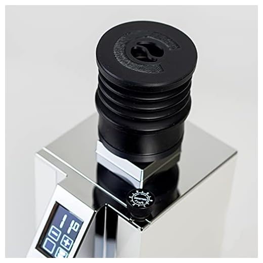 SingleDoseBrew Eureka Mignon Grinder Single Dose Hopper Advanced Add-On with Silicon Bellow Black Color, 15cm x 10cm x 10cm