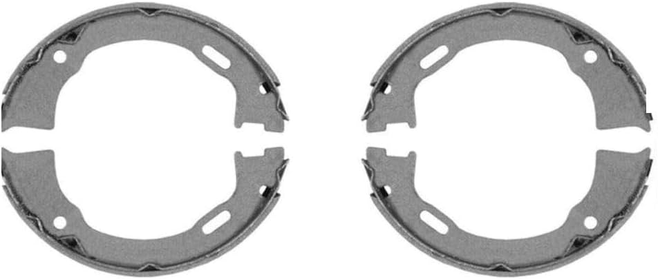 for Ford for Explorer 1995-2001 Stripped Emergency Brake Shoes Left Right Rear Non-Asbestos Organic-Pad Material