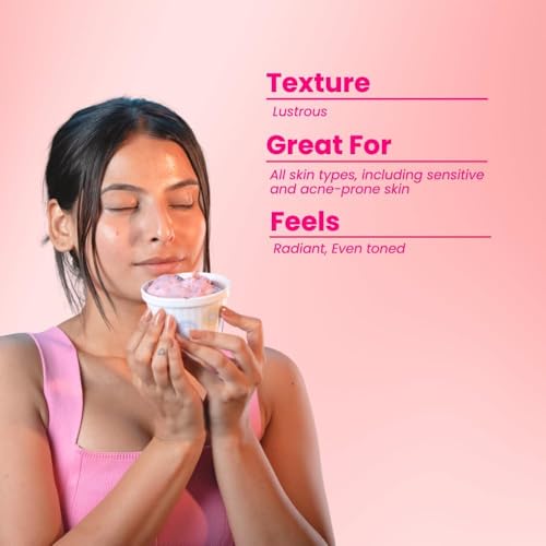 Image of Suroskie Velvet Glaze Exfoliating Glow 2 In 1 Body Scrub Wash | With Salicylic /Glycolic Extract & Niacinamide | For Body Acne, Tan Removal, Glowing Skin | Body Wash Shower Gel For Women & Men