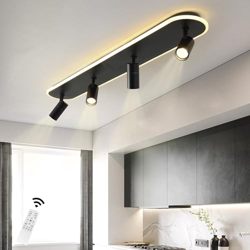 Jaycomey LED Track Lighting Fixtures Ceiling, 58W Adjustable Ceiling Spotlights