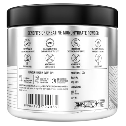 Image of Bigmuscles Nutrition Impact Whey Protein Supplement Combo [1.035kg Rich Chocolate Protein Powder with 122g Creatine Sex On The Beach]