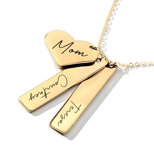 MignonandMignon Custom Name Necklace for Women...