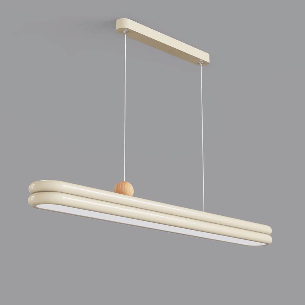 HYJAUSXB Ceiling Light Chandelier Variable Dining Room Modern LED Hanging Oval Rectangular Table Above Lighting s Height Adjustable