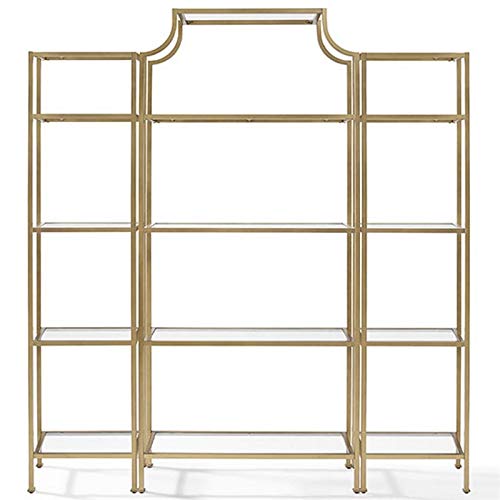 Pemberly Row 3 Piece Etagere in Gold