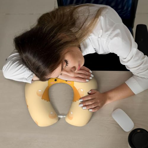 Almohada viaje espuma memoria tamaño U suave miniatura 6