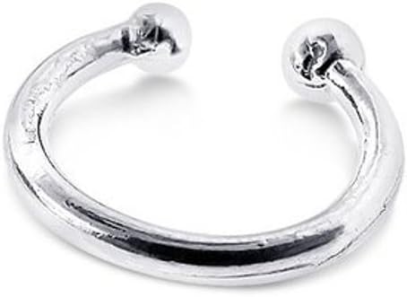Sterling Silver 925 Ear Cuff for Earrings Simple Me Design Nickel Free & Tarnish Free