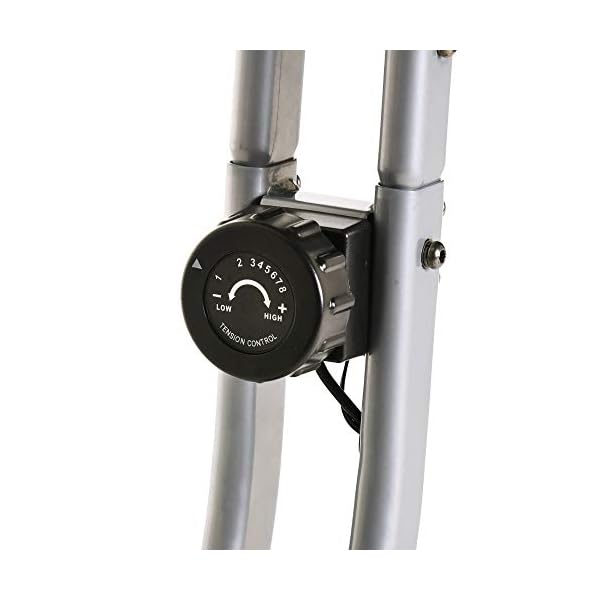 Exerpeutic Folding Exercise Bike, 8 Levels of Resistance Stationary Bike, Bluetooth tracking & Tablet Holder options available