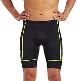 Zoot Core Mens 9-Inch Tri Shorts - Performance Triathlon Shorts Endura Fabric Hip Holster Pockets (S