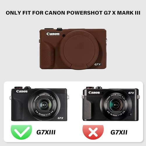 Funda para cámara Canon Powershot G7X Mark III silicona miniatura 2