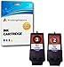 Price comparison product image Printing Pleasure 2 (FULL SET) Remanufactured Lexmark No. 3 & 2 Ink Cartridges for Lexmark X2480 X2580 X3480 X3580 X4580 Z1380 Z1480 Z738 - Black/Colour, High Capacity