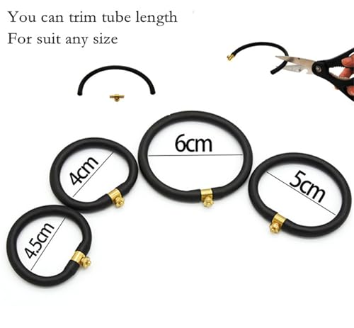Image of Electric Shock Bondage Training Masturbation Penis Ring Winding Exercise Endurance Trainer Electric Shock Cock Ring Male Bondage Penis Ring