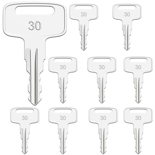Heavy Equipment Ignition Keys, 10 Pcs 160431 Ignition Keys Fit