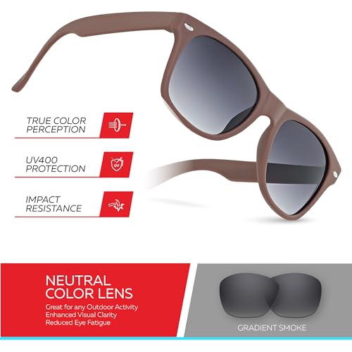 Image of Retro Rewind Kids Sunglasses for Boys Girls Age 3-12 - Shatterproof UV400 Toddler Children Sun Glasses