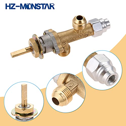 image for HZ-MONSTAR Low Pressure LPG Propane Gas Fireplace Fire Pit Flame Failu