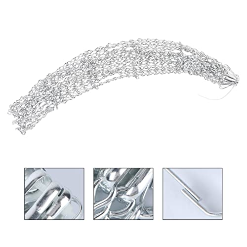 Inoomp Chain Basketball Net Basketball Net Metal Chain Basketball Net Heavy Duty Galvanized Steel Chain Basketball Net For Indoor Outdoor Climates Chain Basketball Net Basketball Net #TOP3