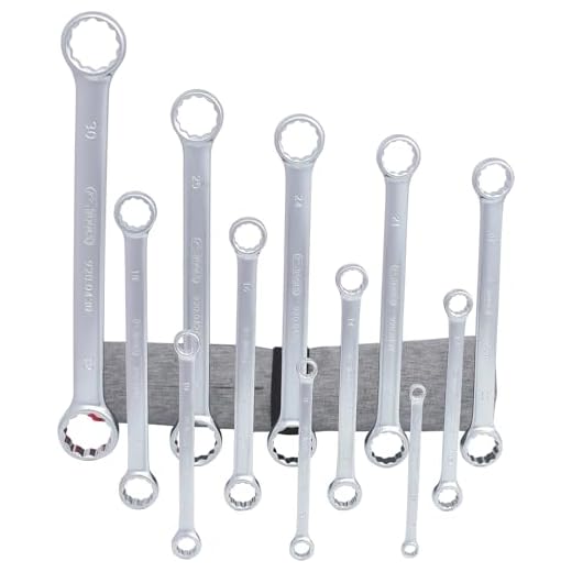 KS Tools 920.0450 ULTIMATEplus Doppel-Ringschlüssel-Satz, gerade, 12-tlg.