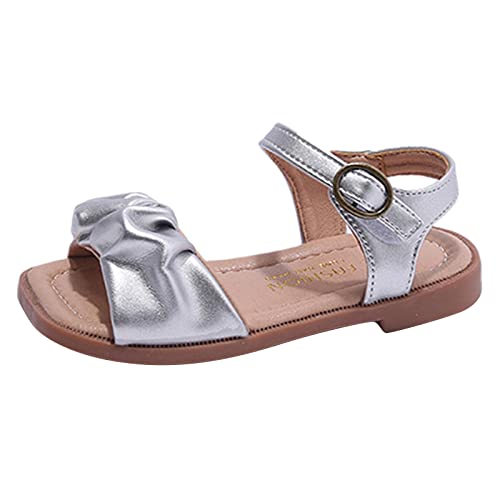 Children Shoes Fashion Flat Sandals Soft Surface Anti Slip Oversized Casual Open Toe Children Girls Beach Sandals
