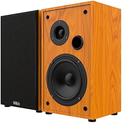 Casse HiFi String 10 Da 100W - Coppia Da Scaffale Per Impianto Stereo, 22.5x18.5x30 Cm - Foto 5