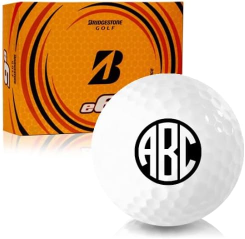 Bridgestone e6 Monogram Personalized Golf Balls