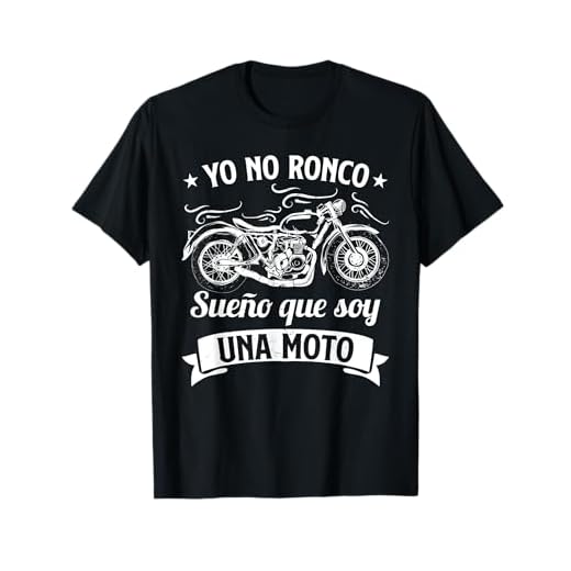 Divertido Motero Biker Regalos Motoristas Sueño Con Motos Camiseta