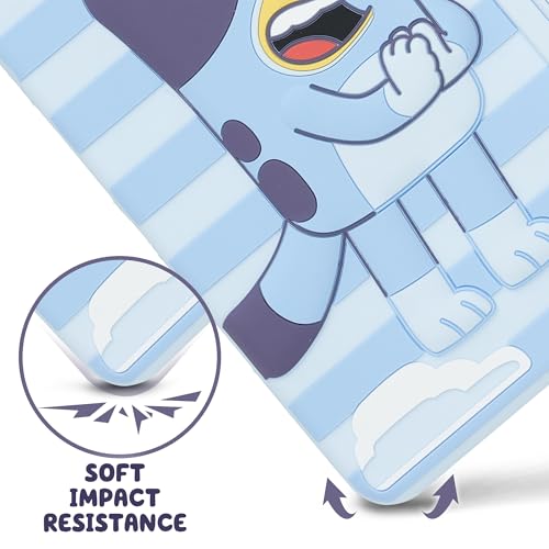 Image of Bluey Kids iPad Case - 10.9 Inch Case for iPad 10th Generation (2022) & A16 11th Generation 11 inch (2025) - Tablet Cover with Stand, Shockproof Silicone Protector