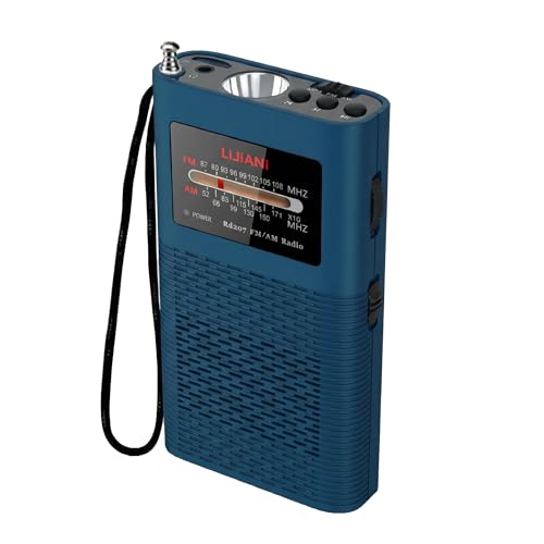 Amazon.co.jp: 小型携帯ラジオFM/AM/MP3高感度受信，夜間使用時に便利