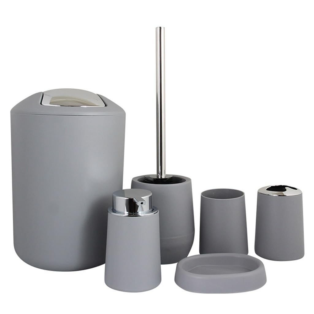 Conjunto de baño Accesorios de artículos de tocador Conjunto de baño Combinado Artículos Sanitarios orales(Blue,White)