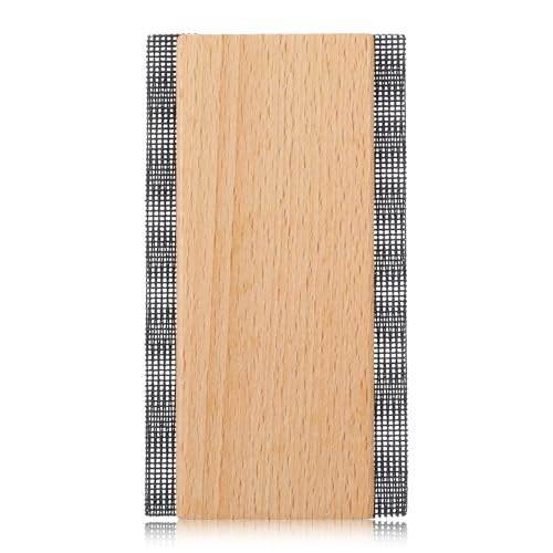 Sweater Comb, Beech Wood Wool Comb, Double-Sided Sweater Stone for De-pilling Sweaters Cashmere Brush for Manual Wool Sweaters for Clothing, Furniture, Bed Sheets and Fabrics