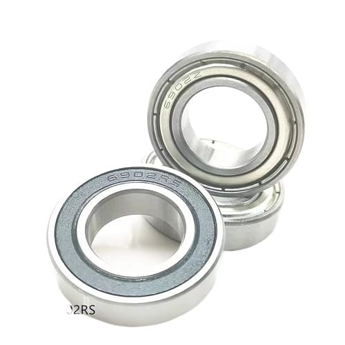 Roulement 6902ZZ haute précision ABEC-5 en acier durable pour mécanique de précision