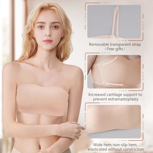 Girls Training Bra Cami Teen Bras for 10-12 12-14 14-16 16-18 Adjustable with Clear Detachable Straps2