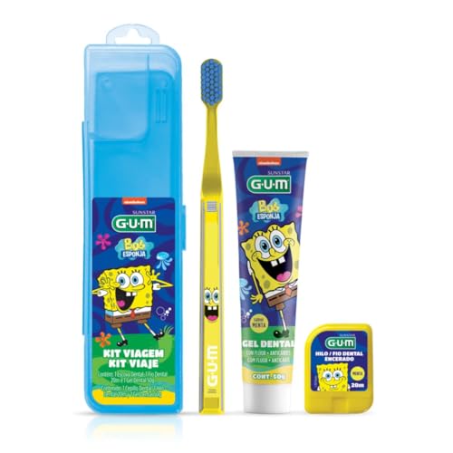 Kit Escovação Dental Bob Esponja - GUM