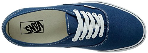 Vans Vans Unisex Authentic Navy Canvas VN000EE3NVY Mens 4, Womens 5.5
