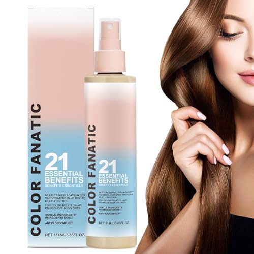 Spray Protector Térmico Para El Cabello | Protector Capilar 114ml Para Cabello | Fórmula Antiencrespamiento Para Peinado Hombre Y Adolescente Con Brillo Natural