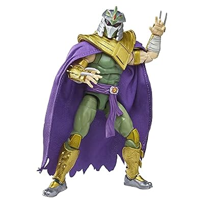 MMPR TMNT Power Rangers Lightning: Green Ranger Shredder Deluxe Action Figure