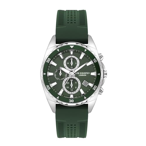 Lee Cooper Analog Green Dial Men's Watch-LC07527.377