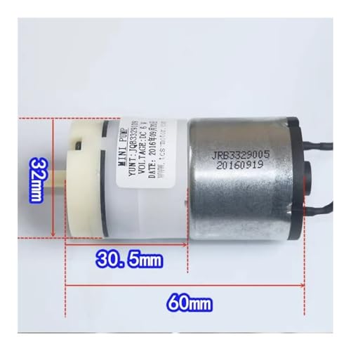 Bomba de aire RK-528 de 6V 9V 12V con gran caudal para proyectos de bricolaje 5