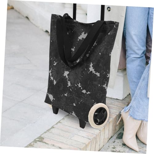 Roues de chariot de courses remplacement facile pour bagages lourds - 4