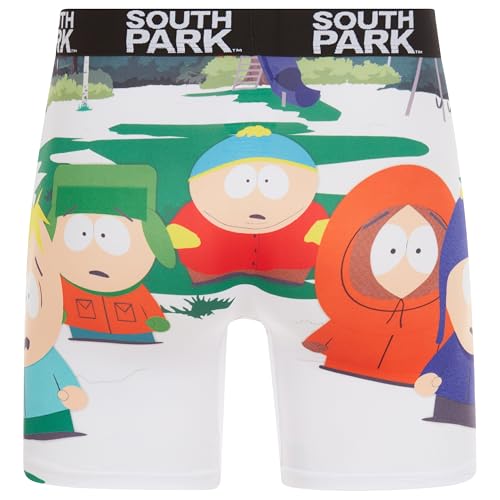 South Park Mens Boxer Briefs - Anti Chafing No Fly Boxer Briefs - Breathable Mens Underwear (Sizes S-XL)4