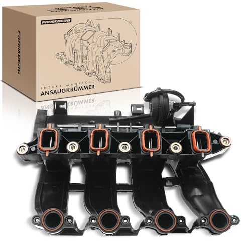 Frankberg Collettore di aspirazione Tubo di aspirazione Diesel Compatibile con Serie 3 Touring E46 2.0L Serie 1 E87 2.0L Serie 3 E46 2.0L X3 E83 2.0L Serie 3 Touring E91 2.0L Replace# 11617800579